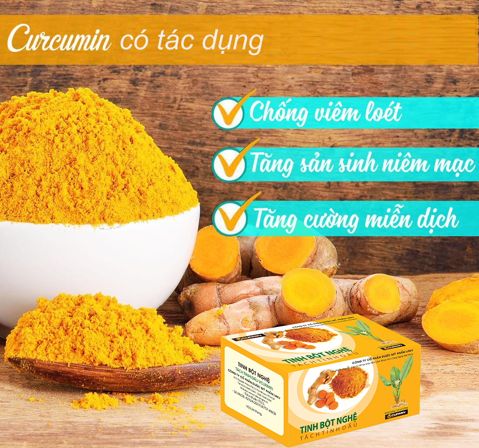 tinh bột nghệ vcurmin