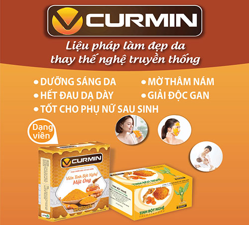 tinh bột nghệ vcurmin